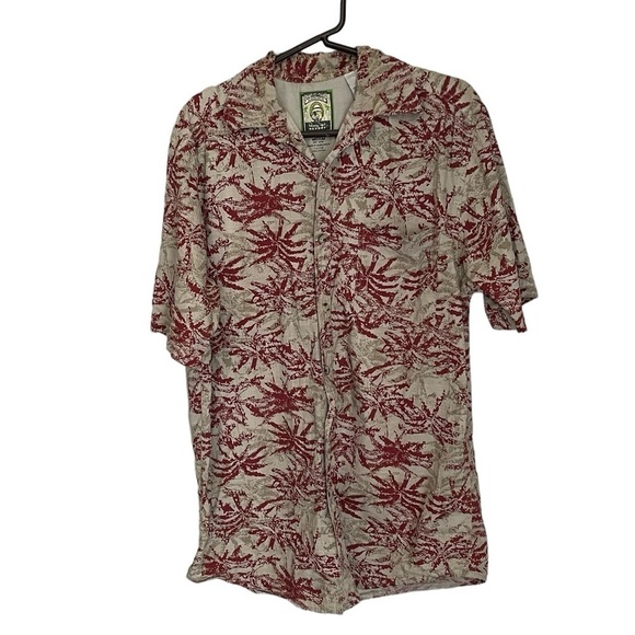 Tropical Short Sleeve Button Down Size M - Picture 1 of 7